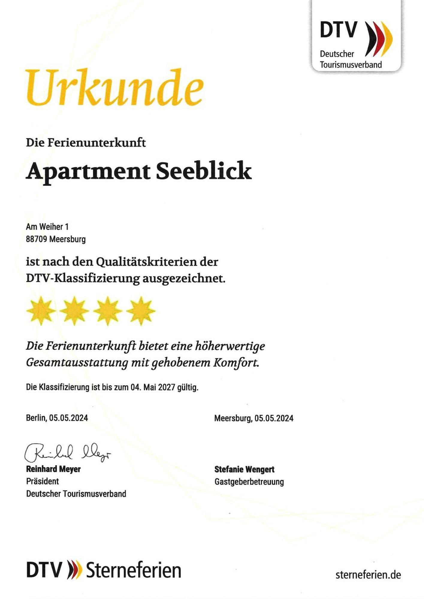 Ferienapartment Seeblick Мерсбург Екстер'єр фото